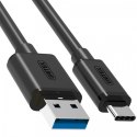Kabel USB TYP-C DO USB 3.0; 1m; Y-C474BK