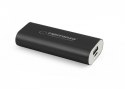 POWER BANK HADRON 4400mAh CZARNY