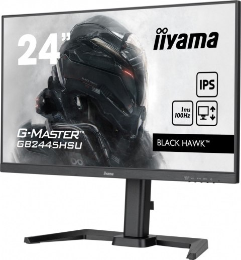 Monitor G-Master 23.8 cala GB2445HSU-B1 IPS,FHD,100Hz,1ms,2xUSB,HDMI,DP,2x2W, FreeSync,HAS(150mm) Monitor G-Master 23.8 cala GB2445HSU-B1 IPS,FHD,100Hz,1ms,2xUSB,HDMI,DP,2x2W, FreeSync,HAS(150mm)