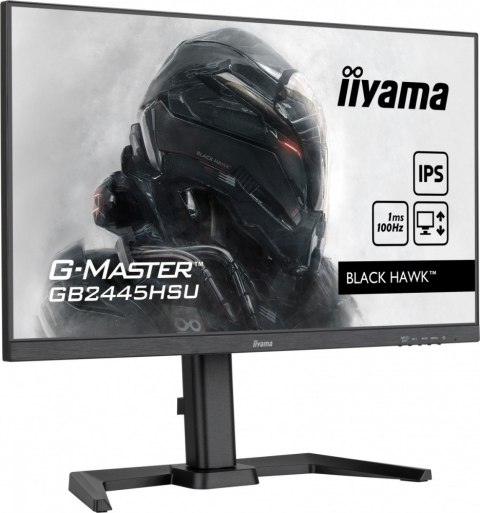 Monitor G-Master 23.8 cala GB2445HSU-B1 IPS,FHD,100Hz,1ms,2xUSB,HDMI,DP,2x2W, FreeSync,HAS(150mm) Monitor G-Master 23.8 cala GB2445HSU-B1 IPS,FHD,100Hz,1ms,2xUSB,HDMI,DP,2x2W, FreeSync,HAS(150mm)