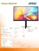 Monitor Modern MD2412P 23.8 cala/FLAT/LED/FHD/100Hz