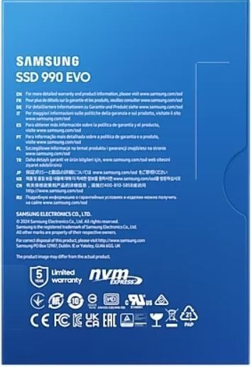Dysk SSD 1TB 990EVO Gen4.0x4 NVMeMZ-V9E1T0BW Dysk SSD 1TB 990EVO Gen4.0x4 NVMeMZ-V9E1T0BW