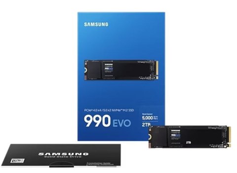 Dysk SSD 2TB 990EVO Gen4.0x4 NVMeMZ-V9E2T0BW Dysk SSD 2TB 990EVO Gen4.0x4 NVMeMZ-V9E2T0BW