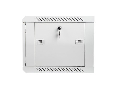 Szafa instalacyjna wisząca 19'' 6U 600X450mm szara (drzwi szklane) Szafa instalacyjna wisząca 19'' 6U 600X450mm szara (drzwi szklane)