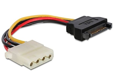 Kabel SATA zasilający(M)->Molex(M) 15cm Kabel SATA zasilający(M)->Molex(M) 15cm