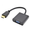 Adapter VGA F-HDMI M 15 cm.