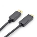 DisplayPort - HDMI Kabel 1.8m. czarny