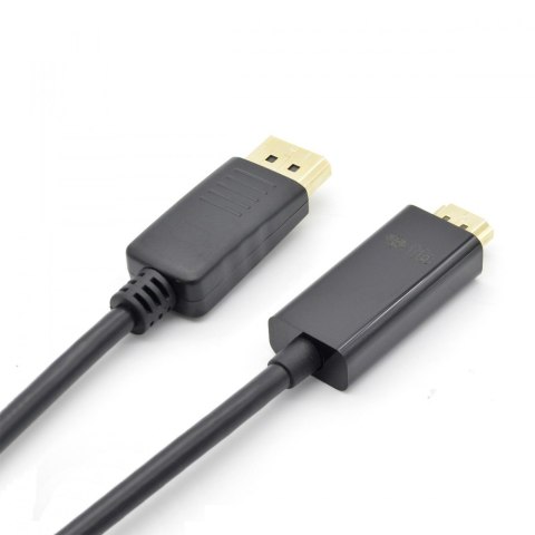 DisplayPort - HDMI Kabel 1.8m. czarny DisplayPort - HDMI Kabel 1.8m. czarny