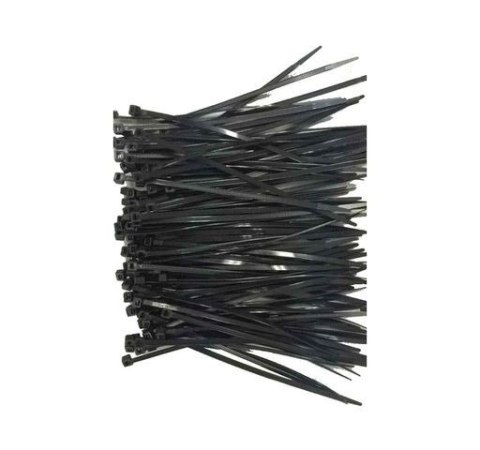 Opaska zaciskowa nylon 25cm/3.6mm (100szt) czarna Opaska zaciskowa nylon 25cm/3.6mm (100szt) czarna